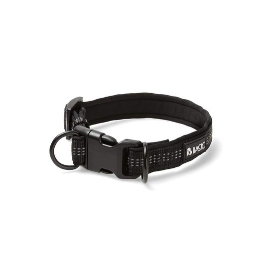 Basic First Valphalsband Neopren Svart (1,5 x 20-30 cm)