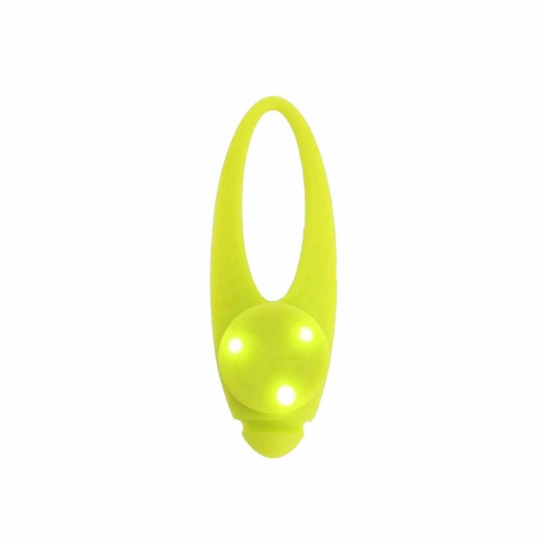 Dogman Hundlampa LED Silikon (Gul)