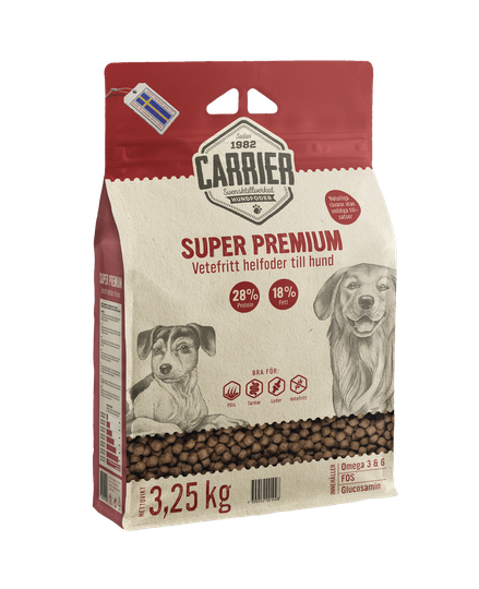 Super Premium Hundfoder - 3,25 kg