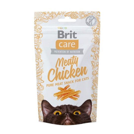 Brit Care Cat Snack Meaty Chicken 50 g