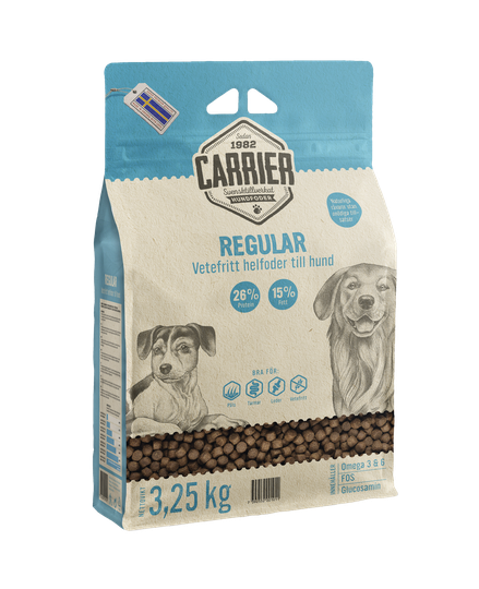 Regular Hundfoder - 3,25 kg