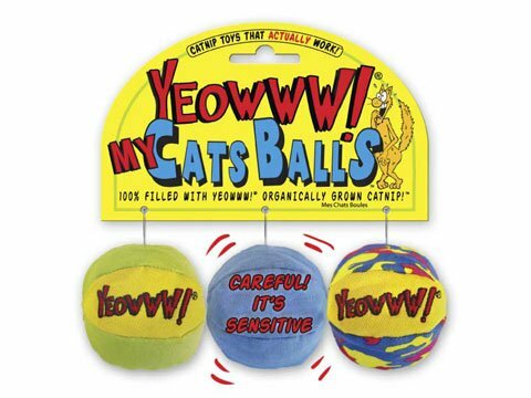 Kattleksak 3-pack Bollar - 3-pack bollar