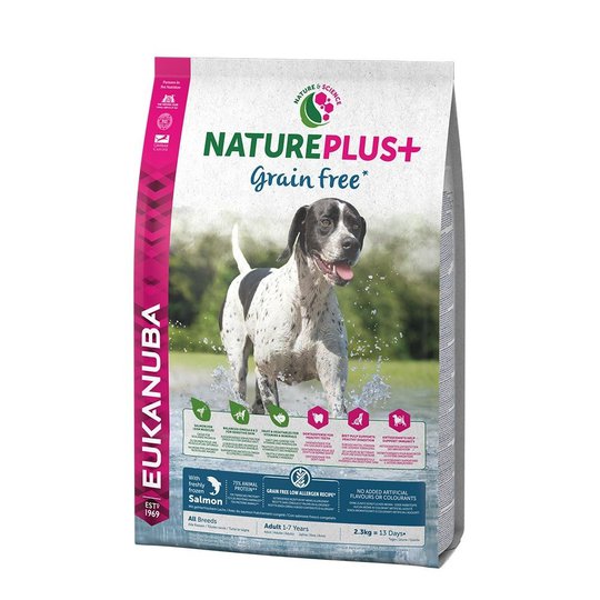 Eukanuba Nature Plus+ Grain Free Adult Salmon (2.3 kg)
