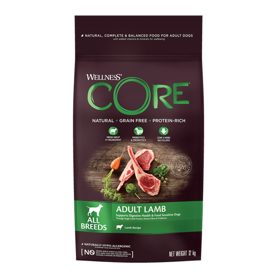 Dog Adult All Breed Lamb - 12 kg