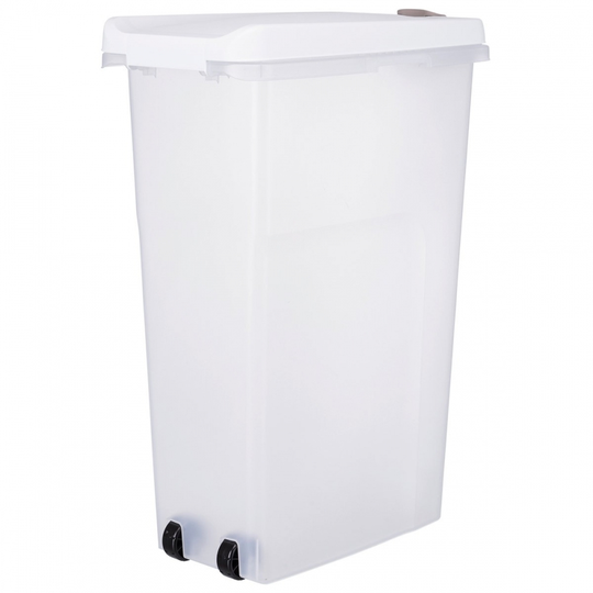 Trixie Fodertunna Transparent/Vit (40 l)