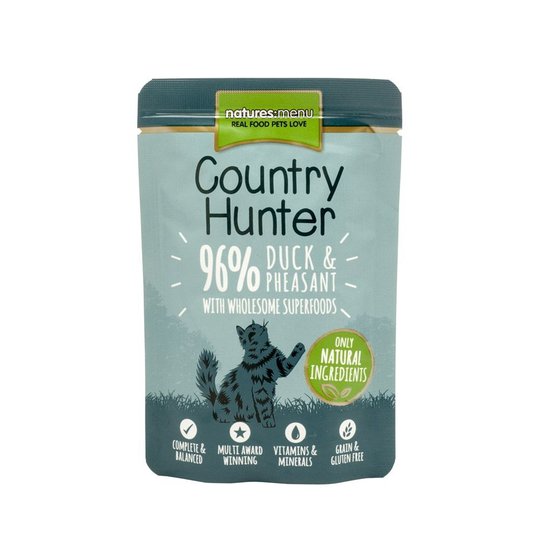 Natures:menu Country Hunter Cat Duck & Pheasant 85 g