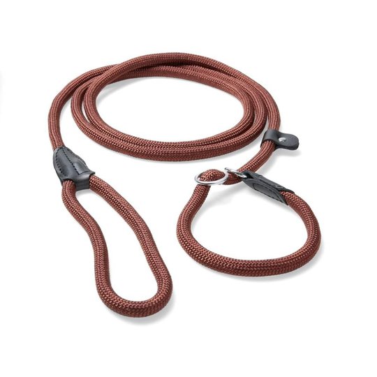 Basic Retrieverkoppel 250 cm x 1,3 mm (Brun)