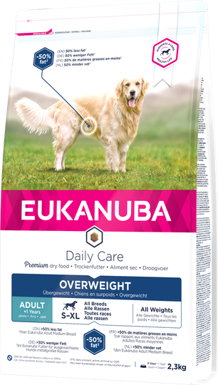 Dog Daily Care Overweight - 2,5 kg