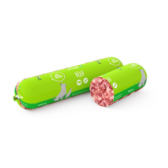 Smaak Raw Complementary Beef Minced Meat 500 g