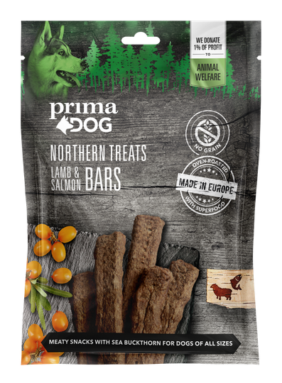 Northern Treat Bars Lamm & Lax - 80 g