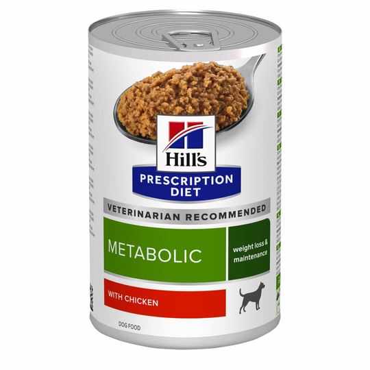 Prescription Diet Metabolic Weight Management Våtfoder till Hund med Kyckling - 12 st x 370 g