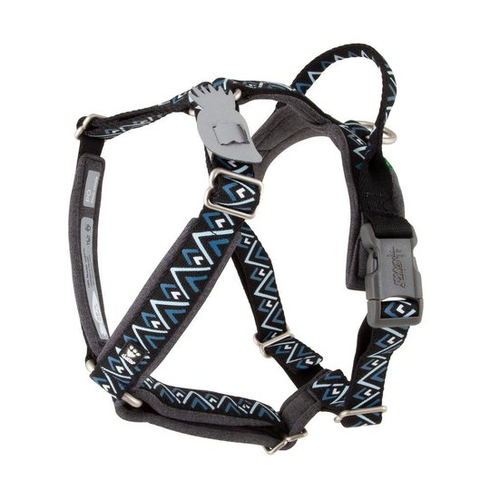 Hurtta Razzle-Dazzle Y-sele Svart (35-45 cm)