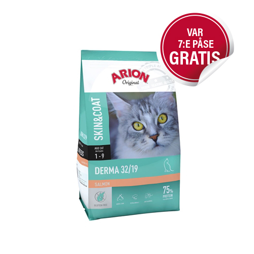 Derma 32/19 Kattfoder - 2 kg