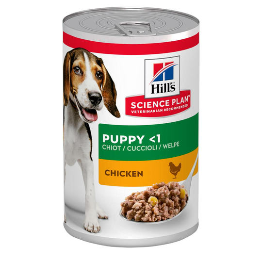 Puppy våtfoder med kyckling - 12 x 370 g