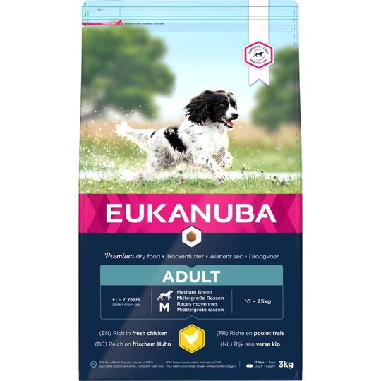 Eukanuba Dog Adult Medium Breed (3 kg)