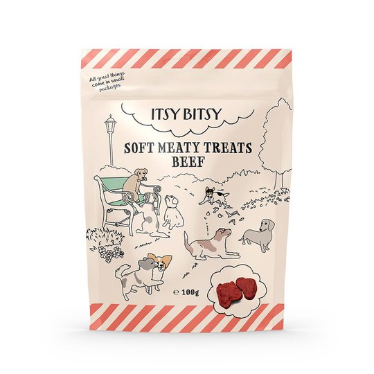 ItsyBitsy Dog Mjukt Nötgodis (100 gram)