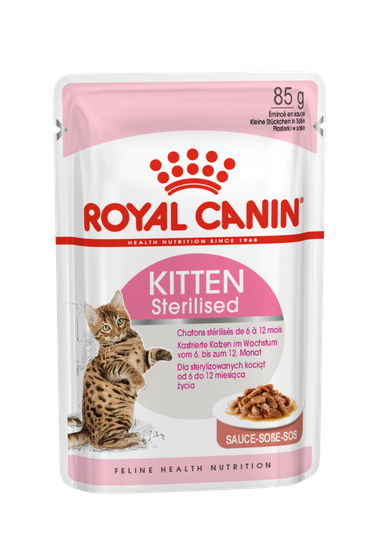 Sterilised Gravy Kitten Våtfoder för kattunge - 12 x 85 g