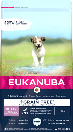 Grain Free Puppy & Junior Small/Medium - 3 kg