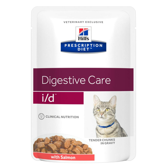 Prescription Diet i/d kattfoder Salmon Pouch - 12 x 85 g