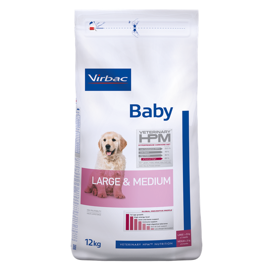 Baby Dog Large & Medium - 12 kg