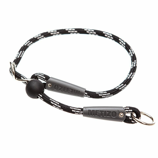 Retrieverhalsband Runt - Svart / 40 cm