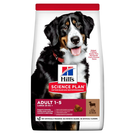 Adult Large Breed torrfoder med lamm och ris - 14 kg