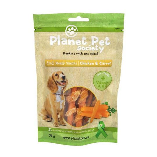 Planet Pet 2in1 Kyckling & Morot