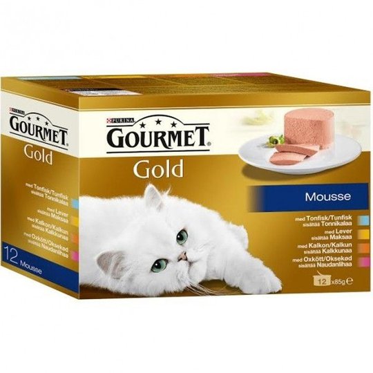 Gourmet Gold Mousse Kött & Fisk