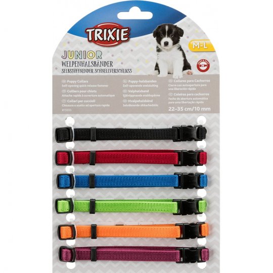 Trixie Valphalsband 6-pack (22 - 35 cm)