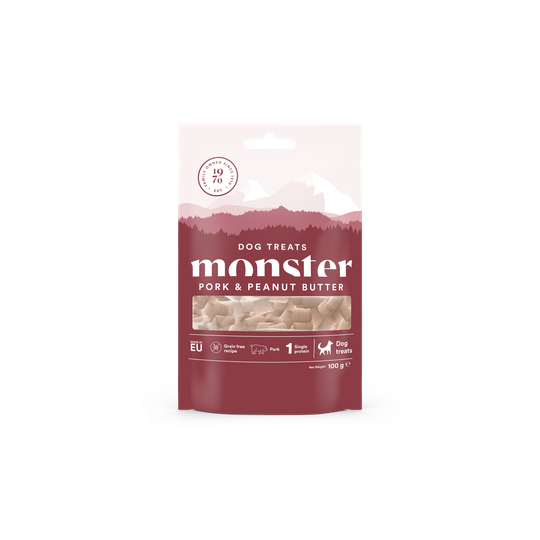 Dog Treats All Breed Pork & Peanut Butter - 100 g