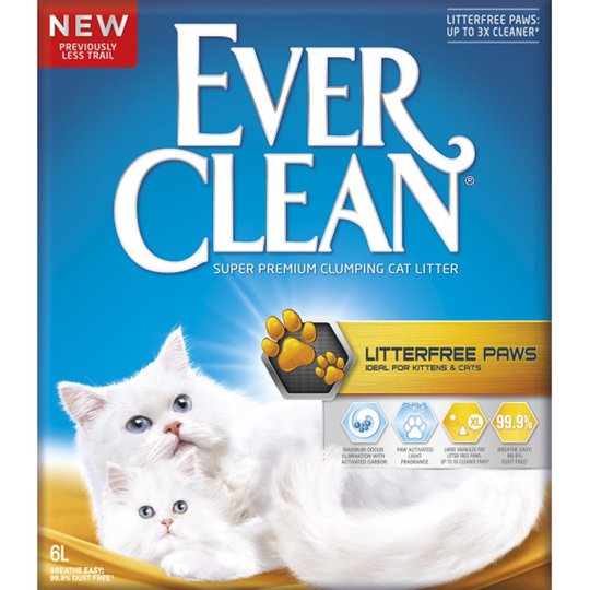 Ever Clean Litterfree Paws Kattsand (6 l)
