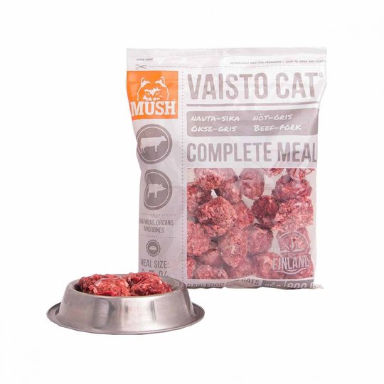 Vaisto Cat Nöt-Gris Köttbullar