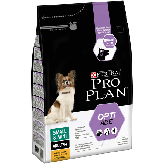 Small & Mini Adult Dog 9+ OptiAge - 3 kg