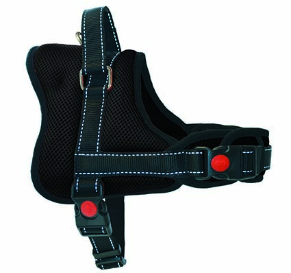 Vadderad sele med reflex - Medium