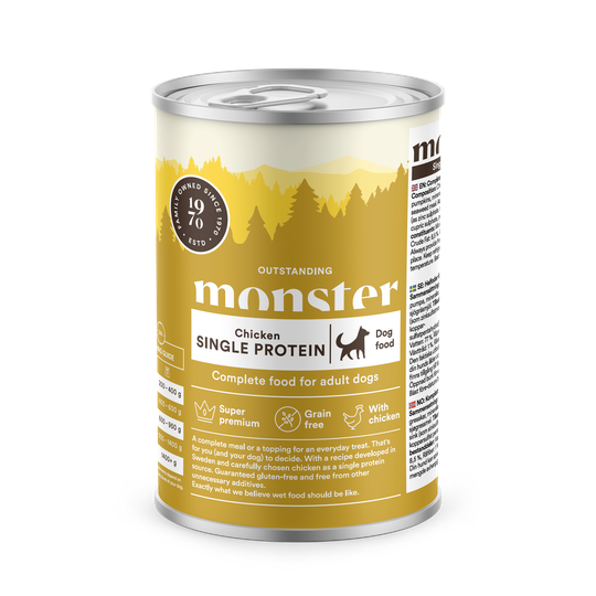 Dog Adult Single Protein Chicken - 6 x 400g