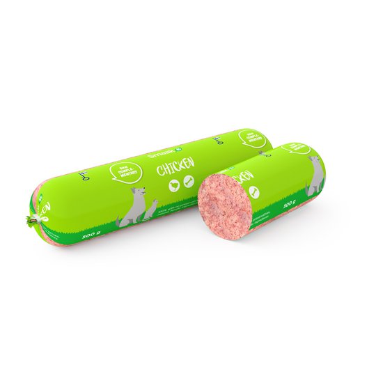 Smaak Raw Complementary Chicken Minced with Bones 500 g