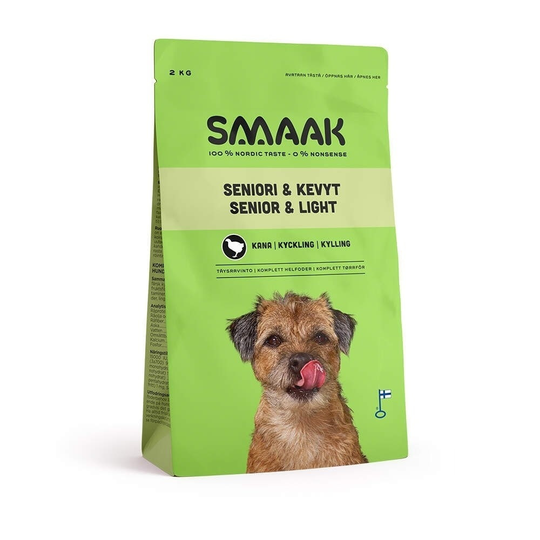 Smaak Dog Senior & Light Kyckling (2 kg)
