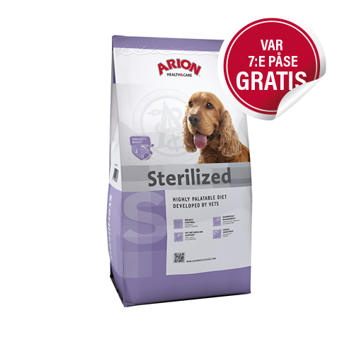 Sterilized Hundfoder - 3 kg