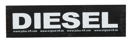 Kardborremärke till Julius K-9 Powersele - S / DIESEL