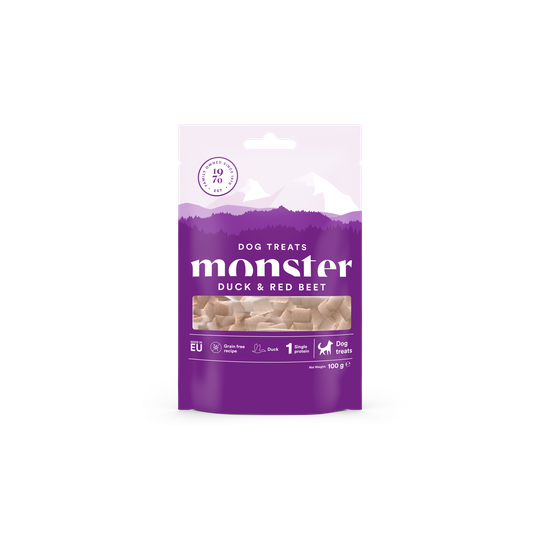 Dog Treats All Breed Duck & Red Beet - 100 g