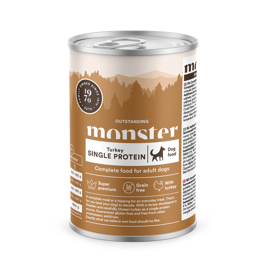 Dog Adult Single Protein Turkey - 6 x 400 g