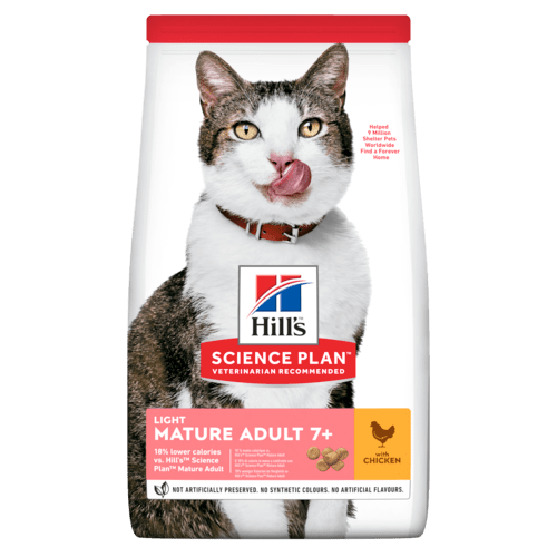 Mature Adult Light torrfoder med kyckling för katt - 1,5 kg