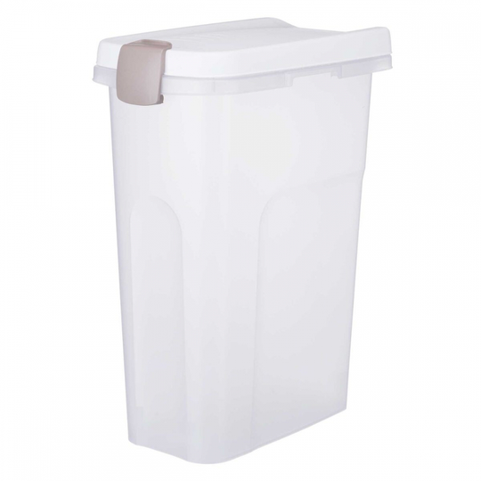 Trixie Fodertunna Transparent/Vit (25 l)