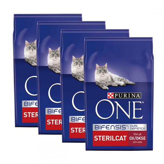 Purina ONE Sterilcat Oxe 4x3 kg