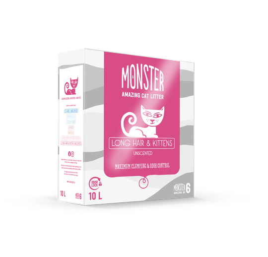 Long Hair/ Kitten Unscented - 10 L