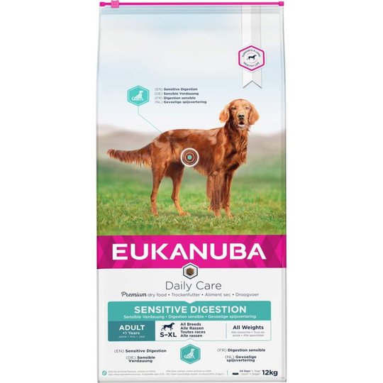 Eukanuba Daily Care Adult Sensitive Digestion All Breeds (12 kg)