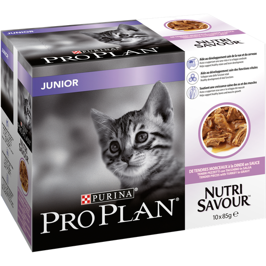 Junior Cat Turkey Wet - 10 x 85 g