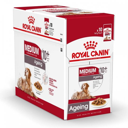 Royal Canin Medium Ageing 10+ Våtfoder (10x140g)