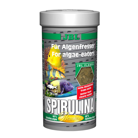 JBL Spirulina Fiskfoder 250 ml