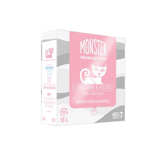 Long Hair/Kitten Scented - 10 L